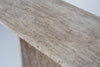 Roma Travertine Console Table Top Detailed Texture View 3