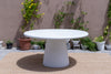 Round Micro Concrete Dining Table