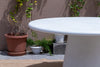 Round Micro Concrete Dining Table