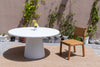 Round Micro Concrete Dining Table