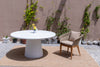 Round Micro Concrete Dining Table