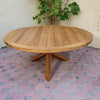 Round Oak Dining Table