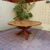 Round Oak Dining Table