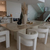 Saadiyat Rectangular Marble Dining Table Indoor View 8