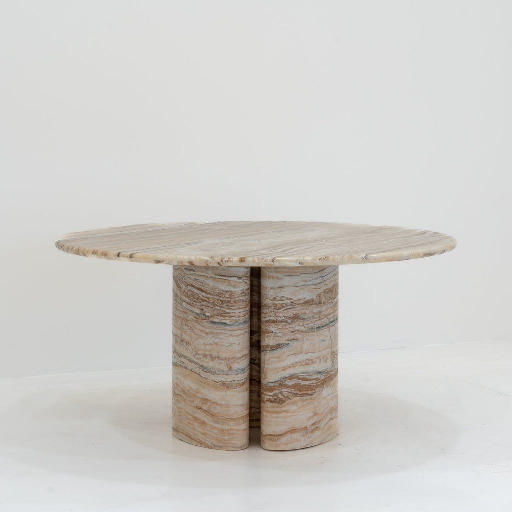Sahara Onyx Dining Table Front View 1