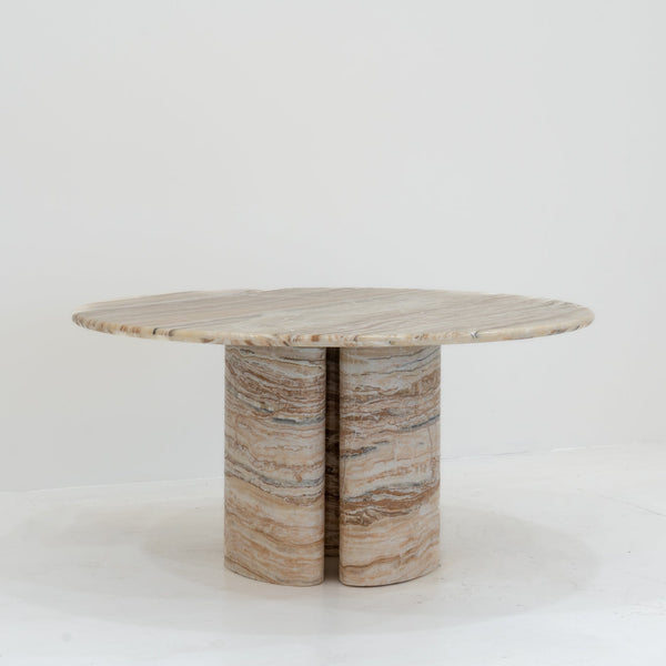 Sahara Onyx Dining Table Front View 1