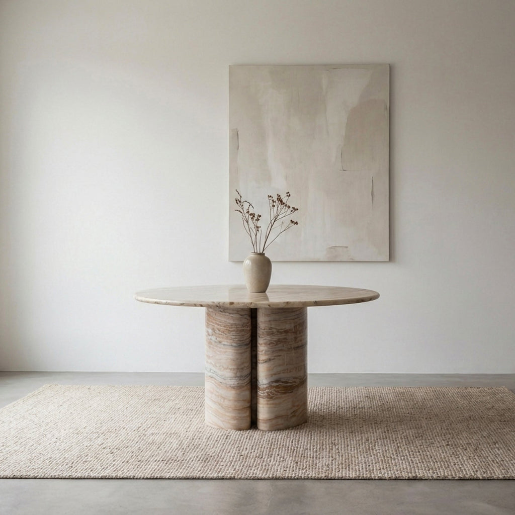 Sahara Onyx Dining Table Indoor View 6