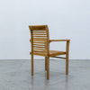Salisbury Teak Dining Chair Back view
