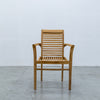 Salisbury Teak Dining Chair Front view 2