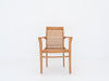 Salisbury Teak Dining Chair Front view