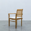 Salisbury Teak Dining Chair Side view