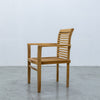 Salisbury Teak Dining Chair Side view 3