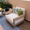 Santorini Teak Lounge Chair