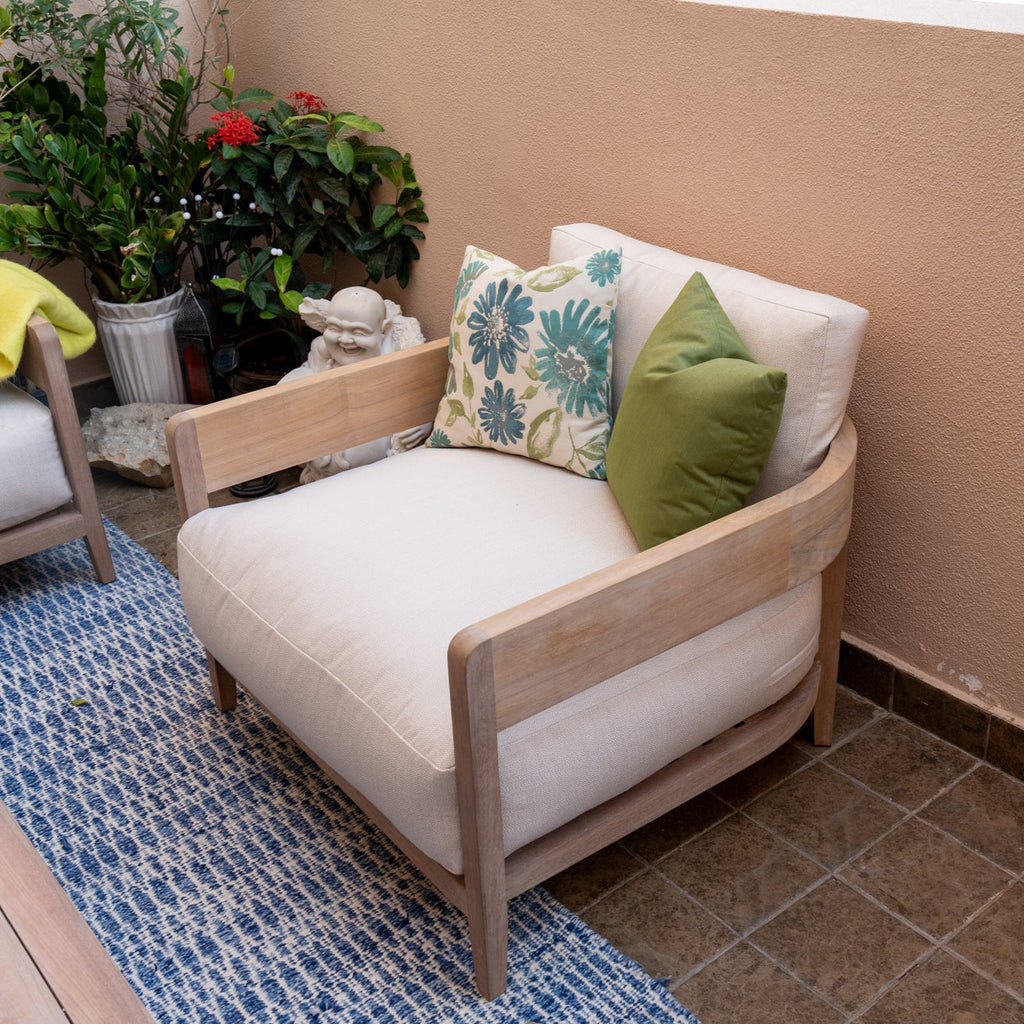 Santorini Teak Lounge Chair