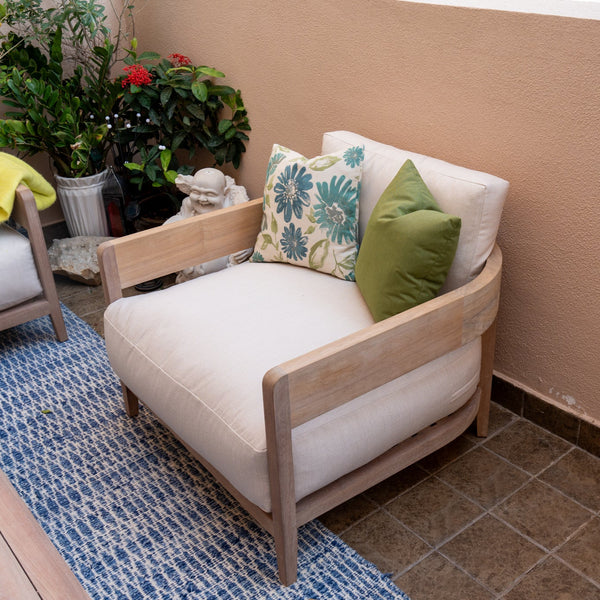 Santorini Teak Lounge Chair