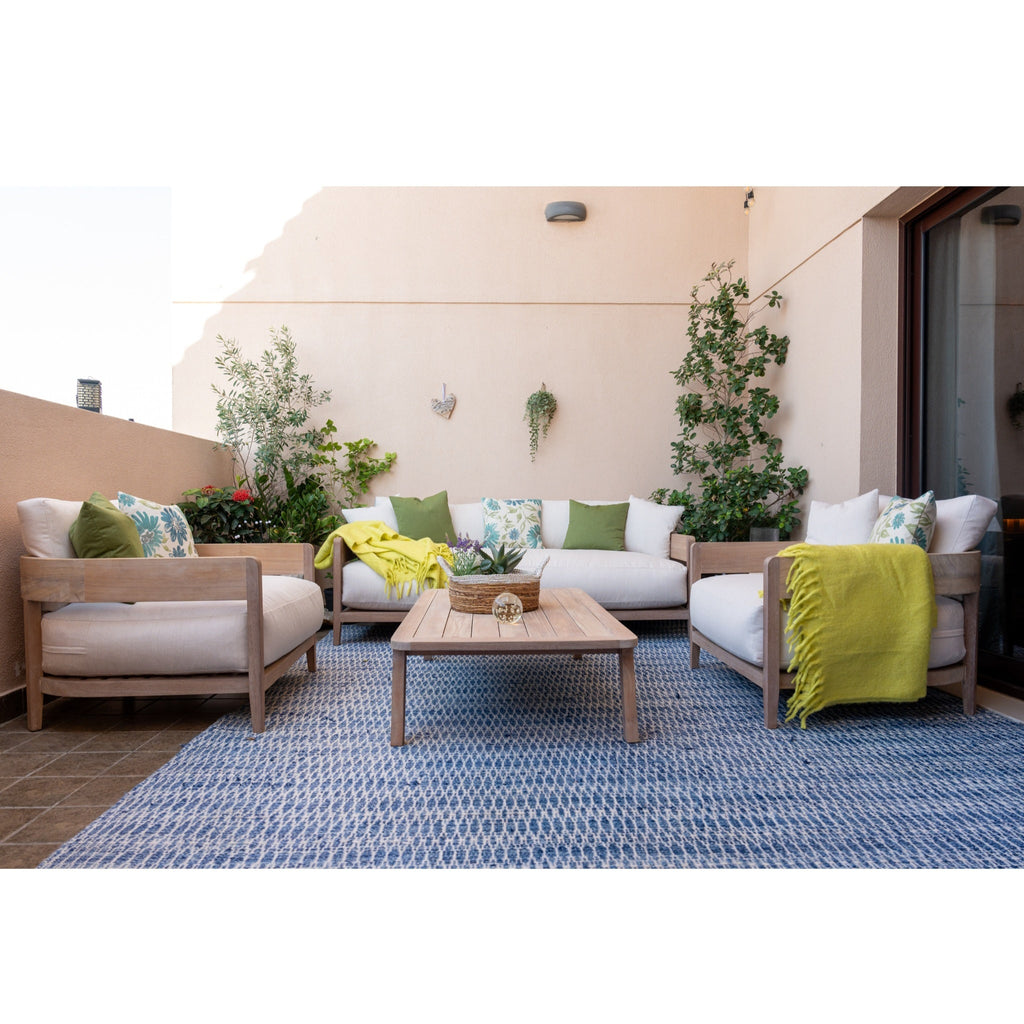Santorini Teak Lounge Set