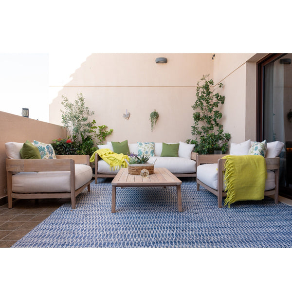 Santorini Teak Lounge Set