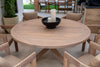 Savanna Round Teak Dining Table Customer Home