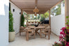 Savanna Round Teak Dining Table Customer Home