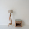 Seabrook Shelf Floor Lamp Front Perspective View 3