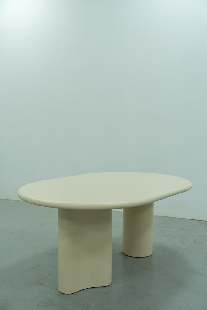 Sedona Micro Cement Dining Table Perspective View 11