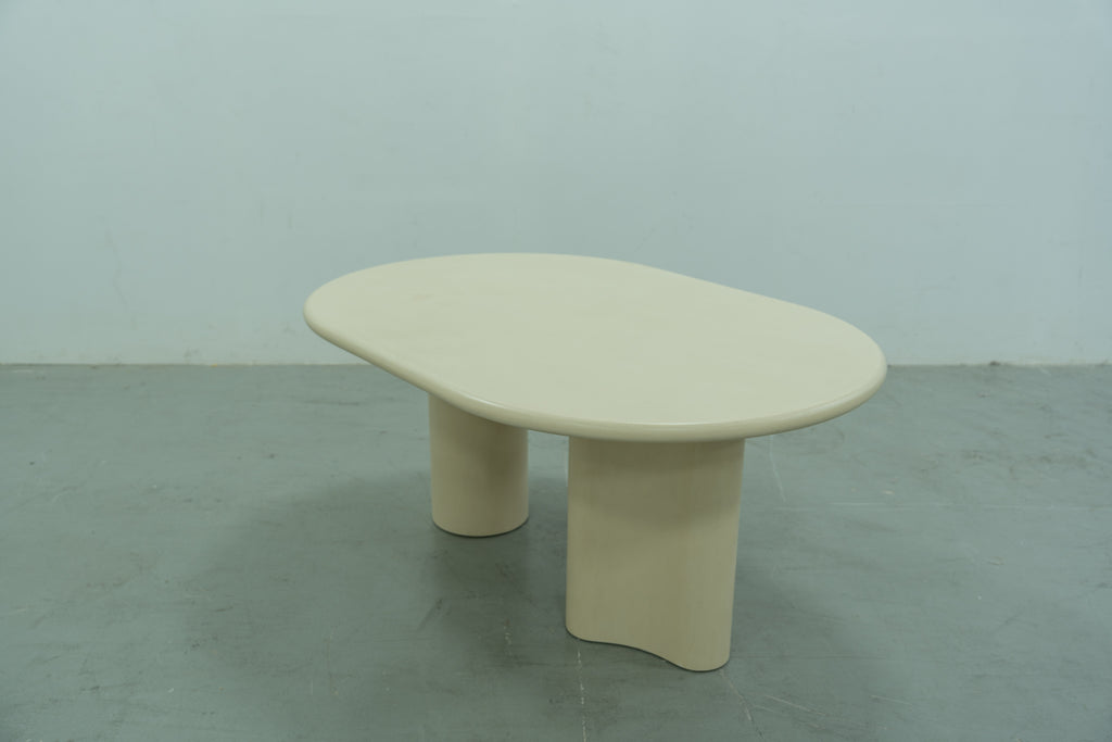 Sedona Micro Cement Dining Table Perspective View 3