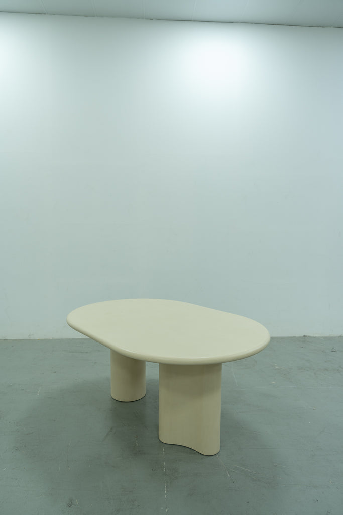 Sedona Micro Cement Dining Table Perspective View 4