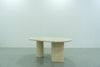 Sedona Micro Cement Dining Table Perspective View 5