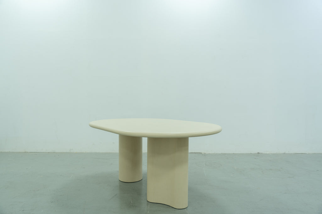 Sedona Micro Cement Dining Table Perspective View 6