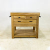 Serengeti Teak Island Front Perspective View 2