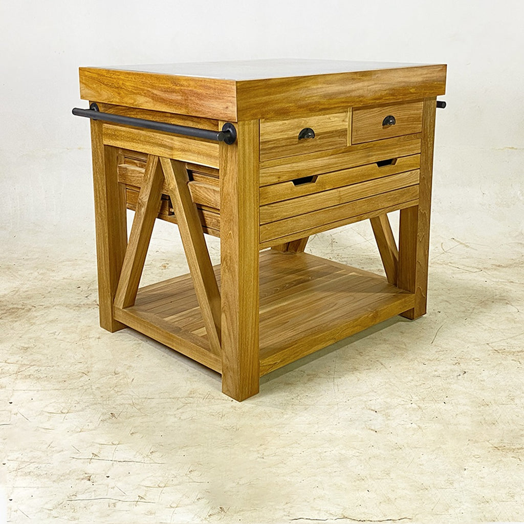 Serengeti Teak Island Perspective View 2