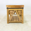 Serengeti Teak Island Rear Perspective View 1