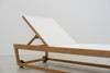 Seville Teak Sun Lounger Perspective View 12