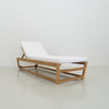 Seville Teak Sun Lounger Perspective View 1