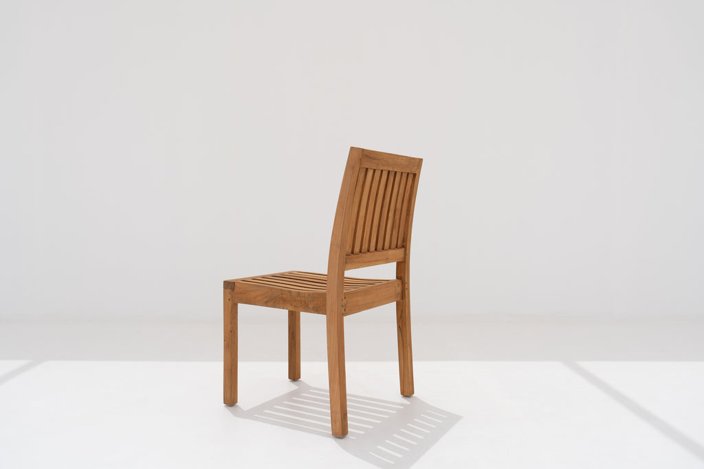 Sherborne Teak Chair Back view
