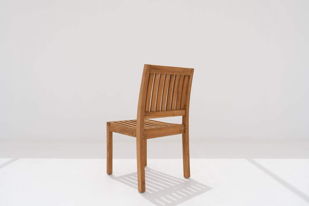 Sherborne Teak Chair Back view