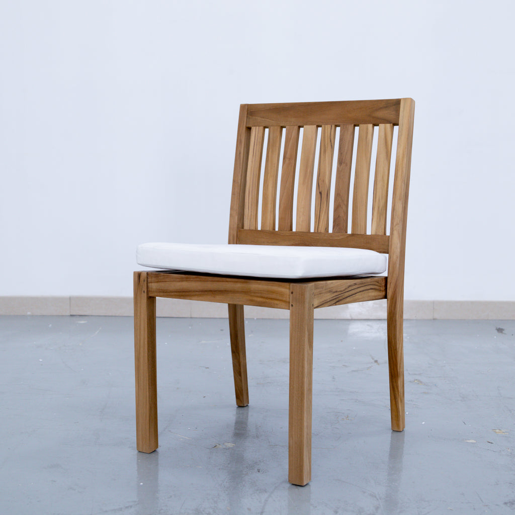 Sherborne Teak Chair Side view