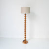 Shoreline Beaded Floor Lamp Front Perspective View 1
