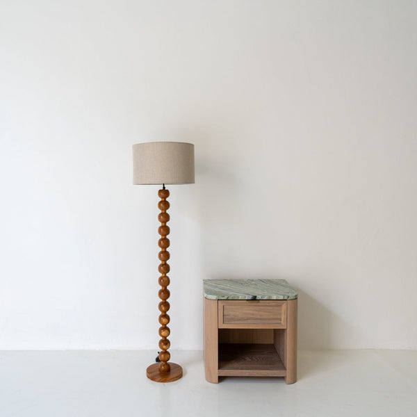 Shoreline Beaded Floor Lamp Perspective View 1