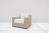 Sienna Rattan Outdoor Lounge Chair Side view