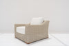 Sienna Rattan Outdoor Lounge Chair Side view
