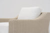 Sienna Rattan Outdoor Lounge Chair Side view