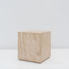 Sienna Travertine Side Table