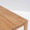 Skov Teak Dining Table Detailed Top Texture View 3