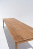 Skov Teak Dining Table Detailed Top Texture View 7