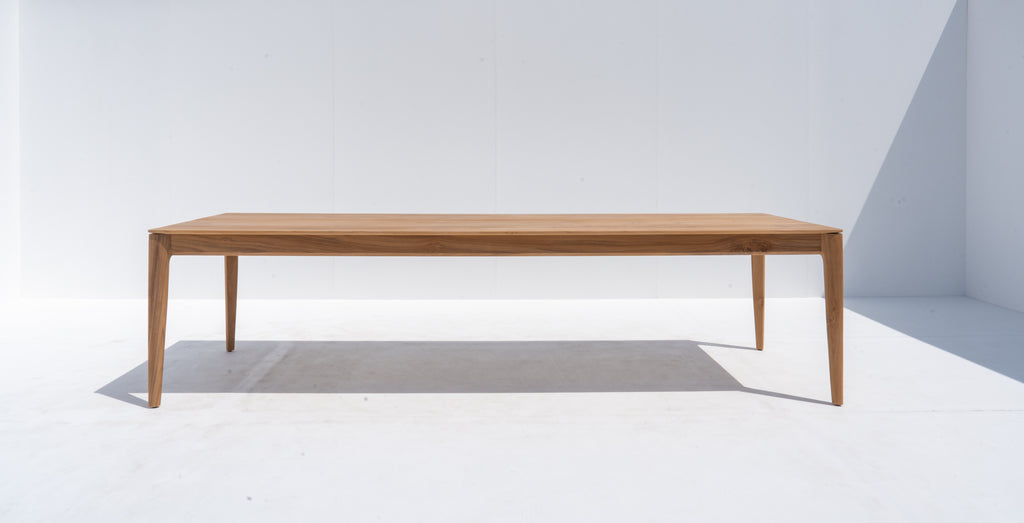 Skov Teak Dining Table Front View 1