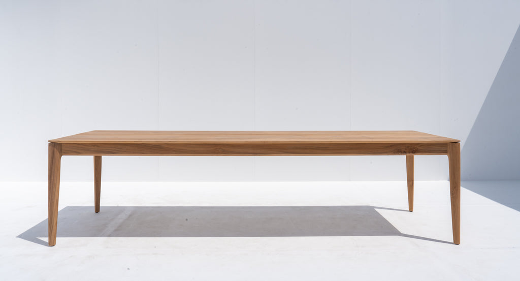 Skov Teak Dining Table Front View 2