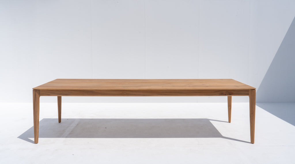 Skov Teak Dining Table Front View 3