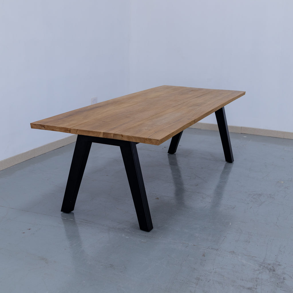 Slab Dining Table Side view