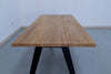 Slab Dining Table Side view